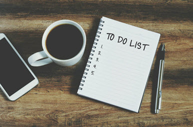 Time Management Tip 2: Plan ahead with a to do list